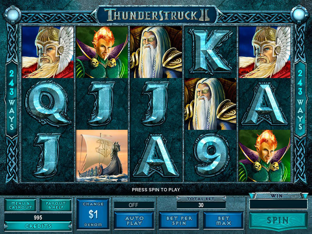 Free thunderstruck slot game